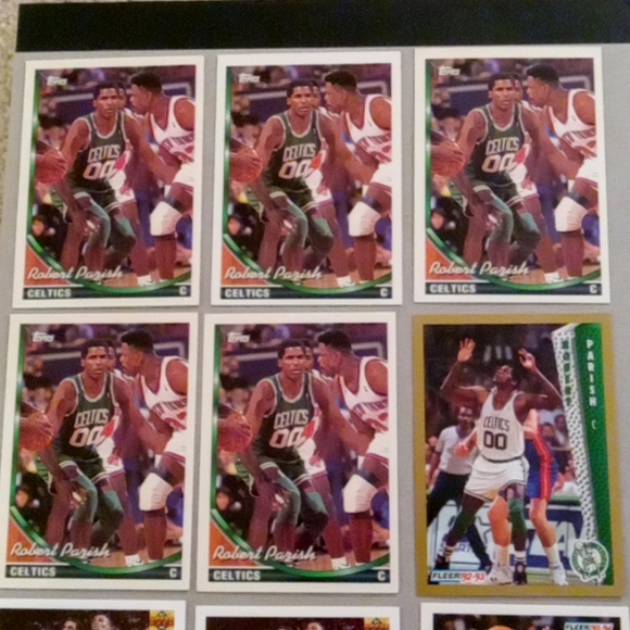 Lot of 26 Robert Parish Boston Celtics basketball cards - Picture 11 of 13